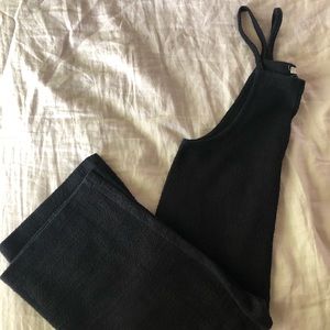 Madewell crop wide leg jumpsuit